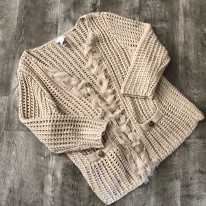 Chico’s feather sweater